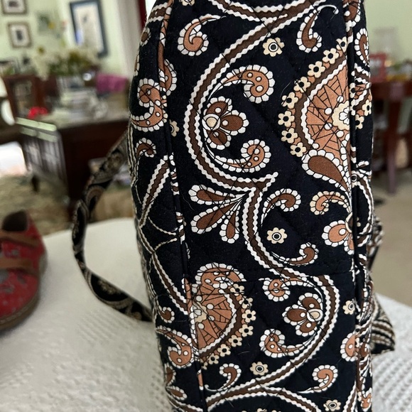 Vera Bradley Black, brown and tan bag - Picture 3 of 9